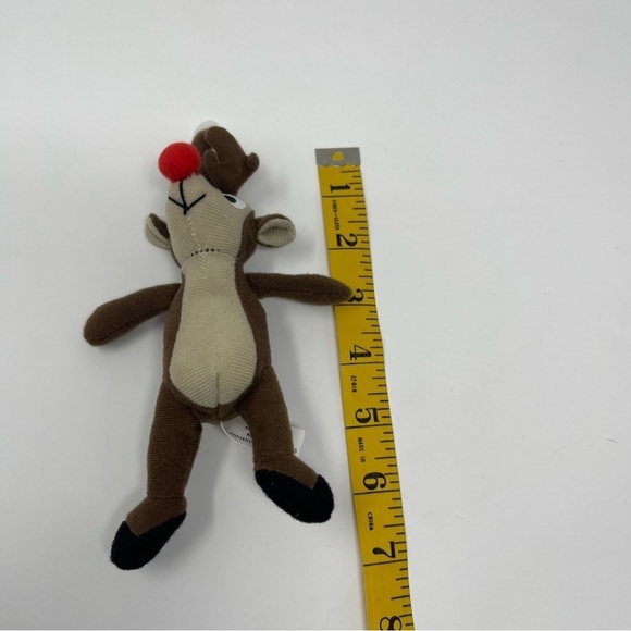 Rudolph the Red-Nosed Reindeer Plush Ornament - Picture 6 of 7